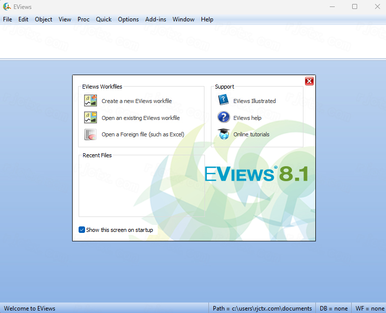 EViews 8.1插图28