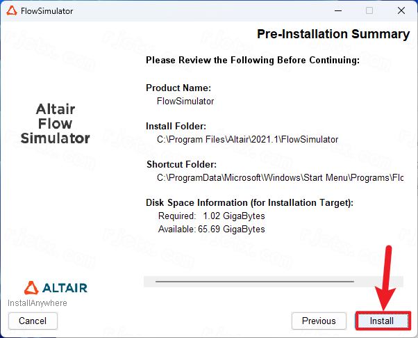 Altair Flow Simulator 2021插图5